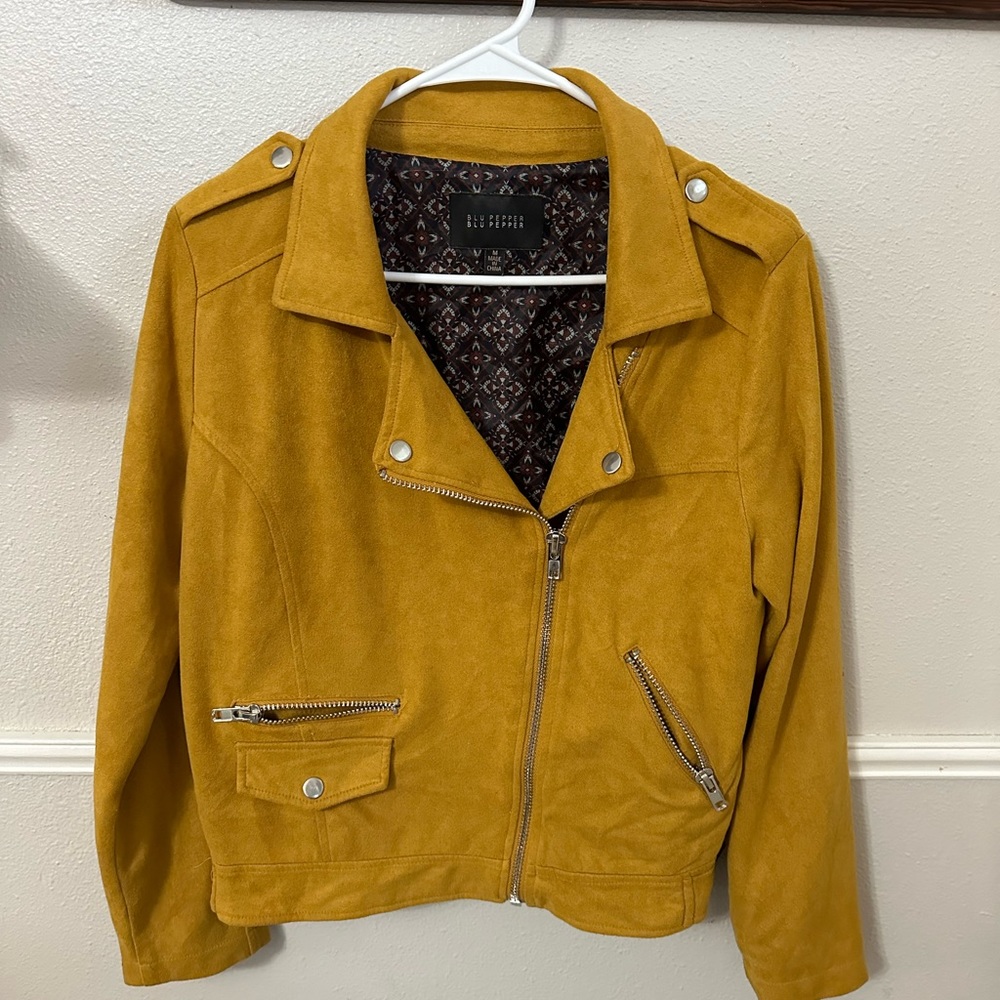 Blu Pepper mustard jacket